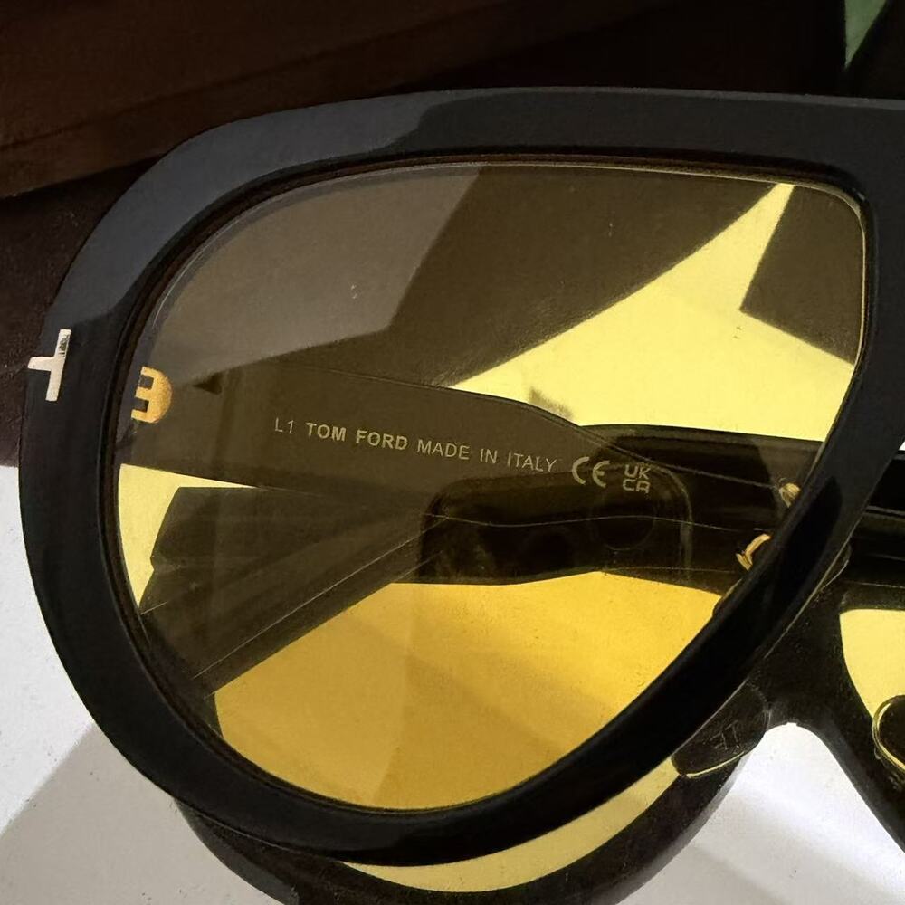 Tom Ford yellow sunglasses